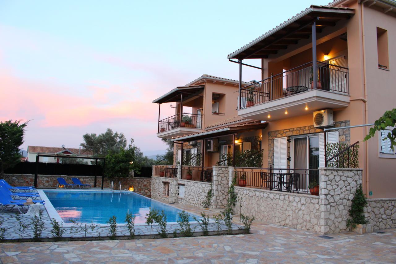 Alkionis Pool View Apartments Lefkáda 외부 사진